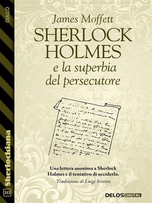 cover image of Sherlock Holmes e la superbia del persecutore